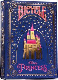 Bicycle Disney Princess Blue Playing Cards